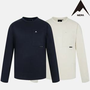 [네파]공용 간절기 초기능성 아웃도어 맨투맨 긴팔 라운드 티셔