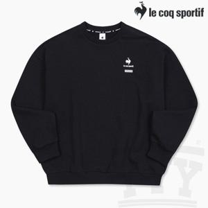 [르꼬끄 스포르티브]르꼬끄 어프어프 백그래픽 맨투맨 QP123LFS21-BLK