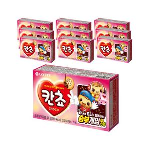 롯데제과 칸쵸초코 54g x 10개