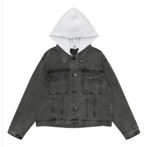 에꼴리에 HC33 스톤 그레이 데님 자켓 24C3551