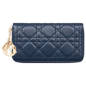 디올 Lady Dior 미디엄 지퍼 지갑 S6024ONMJ_M66B