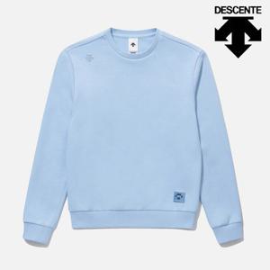 [데상트] UQC 에센셜 에코테리 맨투맨 SP123UHT11BLU0 긴팔티