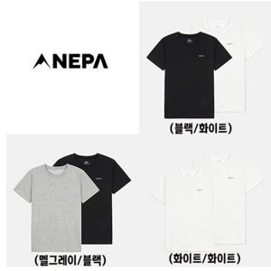 [네파] 25년신상 남여 공용 데일리팩 C/P 티셔츠(2PACK) 7LG5361