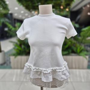 [레코브]레코브 밑단레이스반팔티 LG31E5ST508X