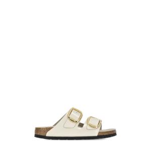 버켄스탁 샌들 1026128 ARIZONA BIG BUCKLESHINE ECRU Ivory