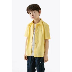 [타미힐피거아동K] 옥스포드 반팔셔츠 T42F1HSH220BT2
