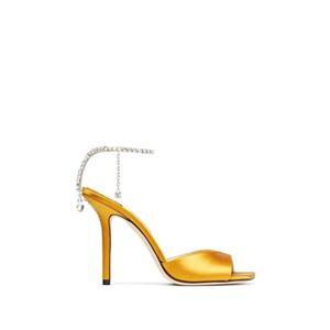 지미추 스니커즈 SAEDA SANDAL PF 125 BGH SUNFLOWER CRYSTAL JI