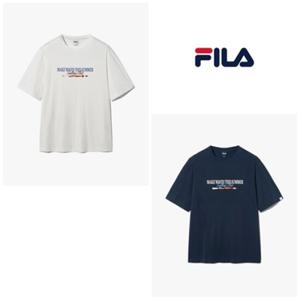 [휠라] FILA 남여공용 세일링 레터링 수피마 반팔티 FS2RSH2118X 2종