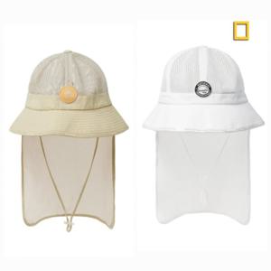 내셔널지오그래픽키즈  (K252KHA110) 메쉬 차양 돔 햇 모자