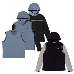 풋조이골프긴팔 CQK FLJMW1404 KR 24SS 3IN1 JACKET