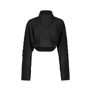 릭오웬스 여성 블랙 Hollywood 캔버스 크롭 자켓 RO01E7786 NREH5 09 BLACK