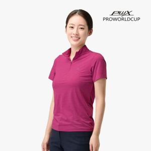 Pro Worldcup 여성 반팔 집업 티셔츠 S212531223
