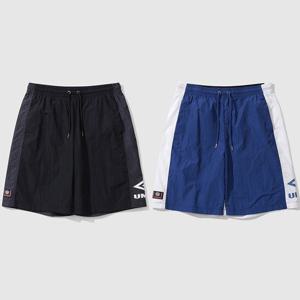 [엄브로] 헤리티지 컬러블록 우븐 5부 반바지 UP221CHP51