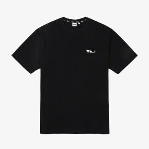 휠라반팔티 TQJ FS2RSF2107X-BLK 컴포트핏 마인드블로어 반팔티
