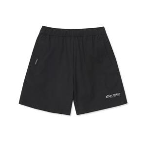 디스커버리 키즈 경량 우븐 트레이닝 후드 셋업 반바지 DKTB76043-BKS