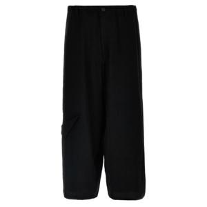 요지 야마모토 스트레이트 팬츠 HPP67500BLACK1