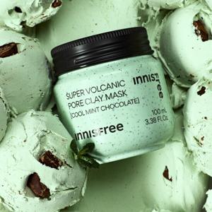 이니스프리 수퍼 화산송이 모공 마스크 100mL [쿨 민트 초콜릿]
