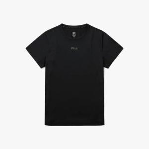 휠라반팔티 KQC FS2RSG2251F-BLK  메쉬 절개 반팔티