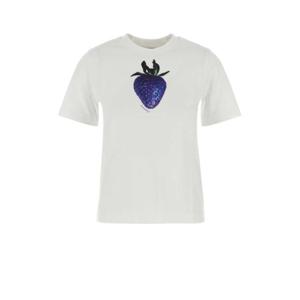 버버리 반팔 티셔츠 8089368 A1464 WHITE
