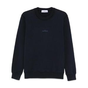 스톤아일랜드 크루 넥 스웨트셔츠 6100665S0083