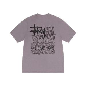 스투시 캘리포니아 그로운 피그먼트 다이드 티셔츠 샤크 1905075