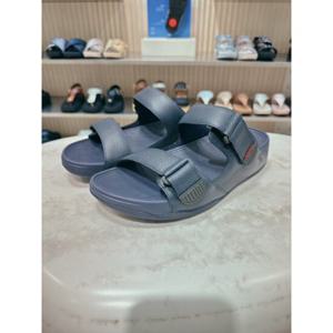 [FITFLOP][고목] FFSO5E737N3 25S S 네이비 레더 남성 슬라이드