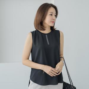 엄마옷 마담4060 테드장식민소매-ZSL2504013-