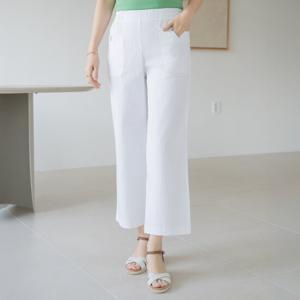 엄마옷 마담4060 브이컷포켓면팬츠 여성팬츠 -ZPN2505002-