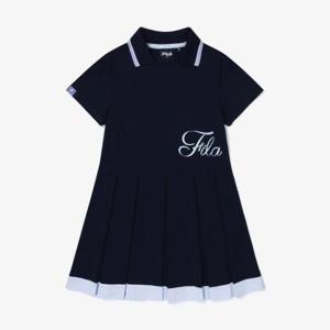 [휠라키즈]Girls 썸머 카라 플리츠 원피스_(FK2OPG2301F_DID)
