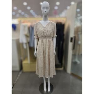 [플라스틱아일랜드]핏앤플레어쉬폰원피스PR7XB0O4