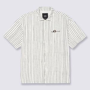 반스 아티스트 컬렉션 Vans X Riroo 도그 스트라이프 반소매 셔츠 VN000QF5FAZ1