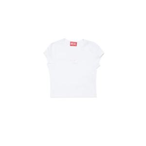 키즈 디젤 티셔츠 J01830K 0AFAAK100 WHITE