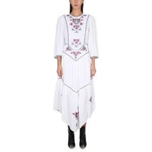 이자벨마랑 미디 원피스 RO0090FA A1J40I20WH WHITE