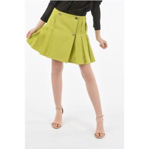 보테가베네타 숏 스커트 688744 V0B207275 GREEN