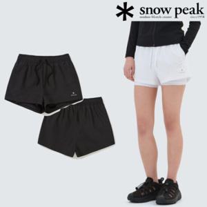 [스노우피크] S25MWWSP09 워터 여성 3부 레깅스 보드숏