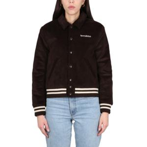 스포티앤리치 자켓 JA761CH CHOCOLATE CREAM BROWN