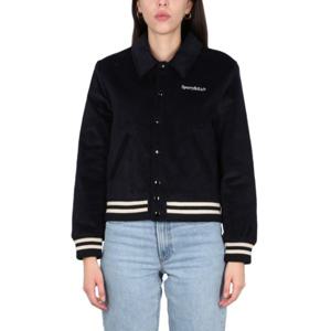 스포티앤리치 자켓 JA761NA NAVY CREAM BLUE