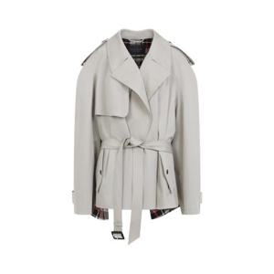 발렌시아가 트렌치 코트 814615TBP01 9501 Beige o Tan