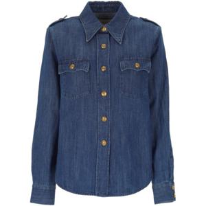 발렌티노 PAP 셔츠 6B3DB02X 94C558 Blue