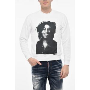 디스퀘어드2 후드 티셔츠 S71GU0569 S25551 100 Black White