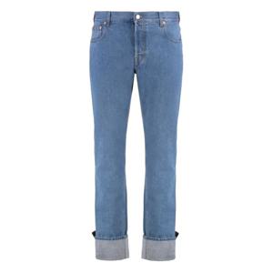 구찌 스트레이트 팬츠 796483 XDC6Y4447 Blue