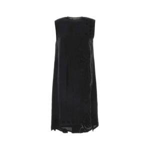 프라다 미디 원피스 P3N70RSOOO15YK F0002 BLACK