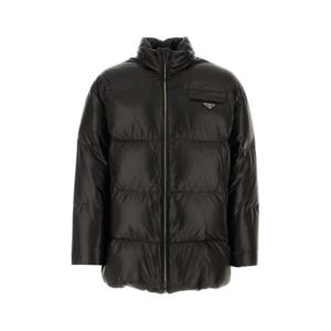프라다 자켓 UPS559JHI F0002 BLACK