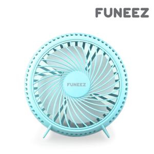 FUNEEZ USB 써클팬 UBF-D04BL 탁상용 미니선풍기 블루