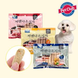 펫클럽 벨버드 비엔나 소시지 30p /애견간식/건강간식
