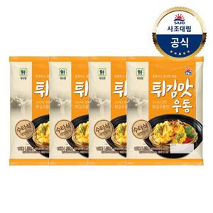 [사조대림] 대림선 튀김맛우동 212g x4개 /해물맛우동