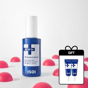[30%][아이소이] 아크니 닥터 1st 컨트롤 세럼 40ml+응급세럼5mlx2