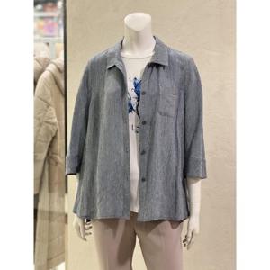 벨리시앙 세이브존01 언발 린넨 블렌드 셔츠 재킷2color) JK3202
