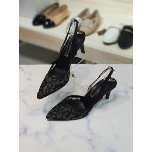 한슈 세이브존06 뾰족코 시스루 슬링백 미들힐 8cm(앞 3cm) HS377502jh