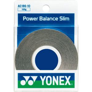 YONEX (요넥스) 테니스 배드민턴 라켓용 파워 밸런스 슬림 100g 실버 AC18610